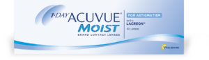 ACUVUE MOIST 1-Day FOR ASTIGMATISM (90 Pack)