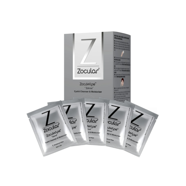 Zocular Zocuwipe Eyelid Wipes (30 Wipes)